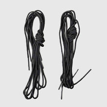 Load image into Gallery viewer, Corr's Round Black Ghillie Replacement Laces