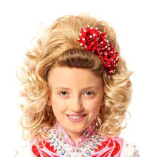 Load image into Gallery viewer, High-Quality Michaela Medium Length Loose Soft Curl Wig- Full Wig Side View CorrsIrishShoes.com