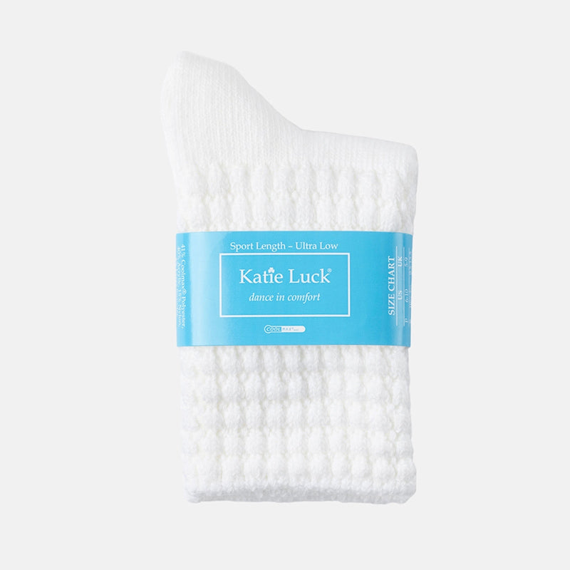 Katie Luck Ultra Low Irish Dance Poodle Socks