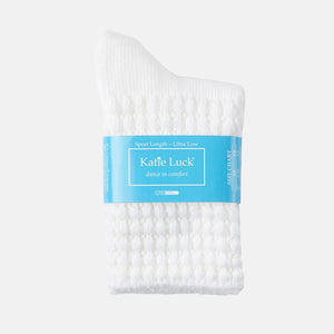 Katie Luck Ultra Low Irish Dance Poodle Socks