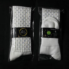 Load image into Gallery viewer, Kathleen&#39;s Sassy Championship Length AB Diamante Poodle Socks