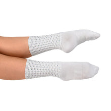 Load image into Gallery viewer, Kathleen's Sassy Championship Length AB Diamante Poodle Socks