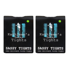 Load image into Gallery viewer, Kathleen's Sassy Black Irish Dancing Tights