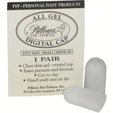 Load image into Gallery viewer, Cone Shaped Gel Digital Caps