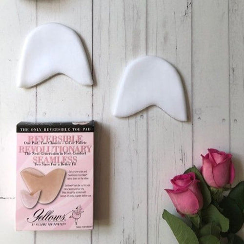 Reversible Gel Toe Pads for Pointe Shoes