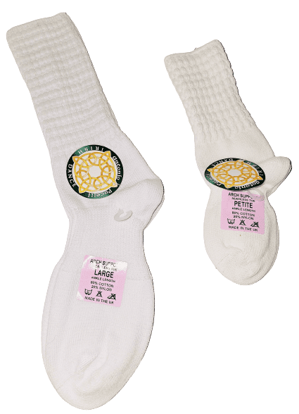 Championship Ankle Length Poodle Socks, Seamless Sock - Dance World
