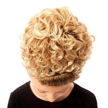 Load image into Gallery viewer, Keara Irish Dancing Single Curl Hair Bun Wig in Various Colors